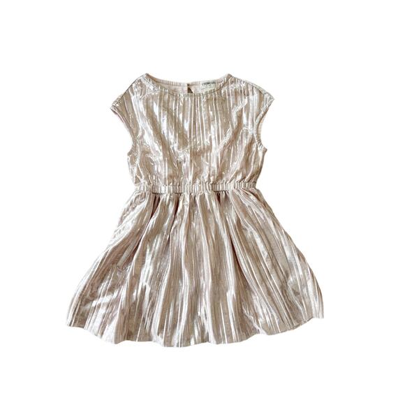 Crew Metallic Dress - 3T - Picture 1 of 2